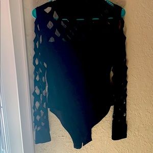 SHEIN netted body suit